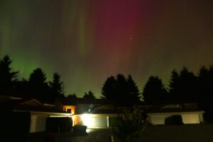 Aurora Borealis over Sorrento homes